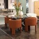 preview thumbnail 7 of 5, Orchard Upholstered Dining Chair, Red