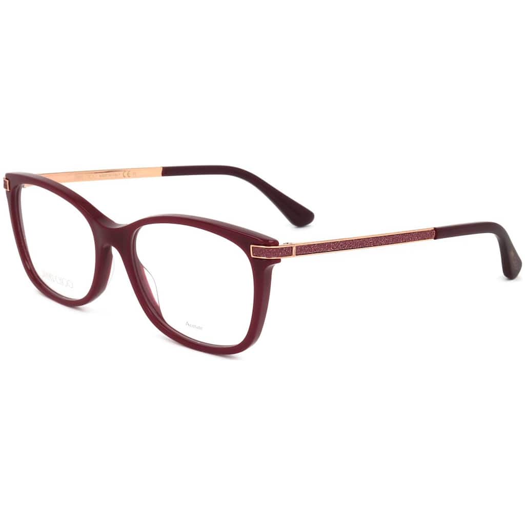 Jimmy Choo Women's 54mm Burgundy Opticals JC269-LHF-54