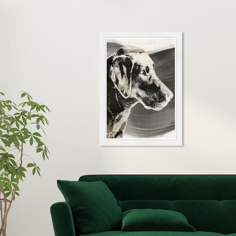 Wynwood Studio Prints Animals By Your Side Gray and Farmhouse Wall Art Canvas Print - White