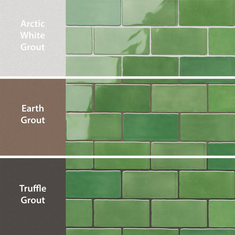 Merola Tile Viva Aloe 3" x 6" Ceramic Wall Tile