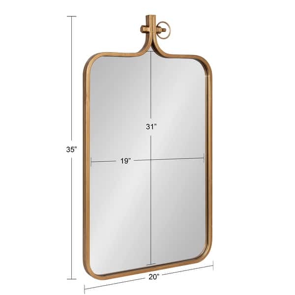 Kate and Laurel Yitro Framed Wall Mirror On Sale Bed Bath & Beyond