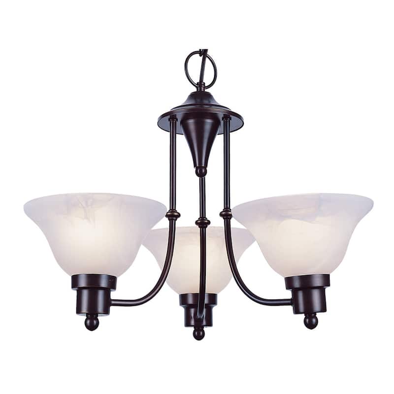 Trans Globe Lighting Payson 3 Light 1 Tier Mini Chandelier