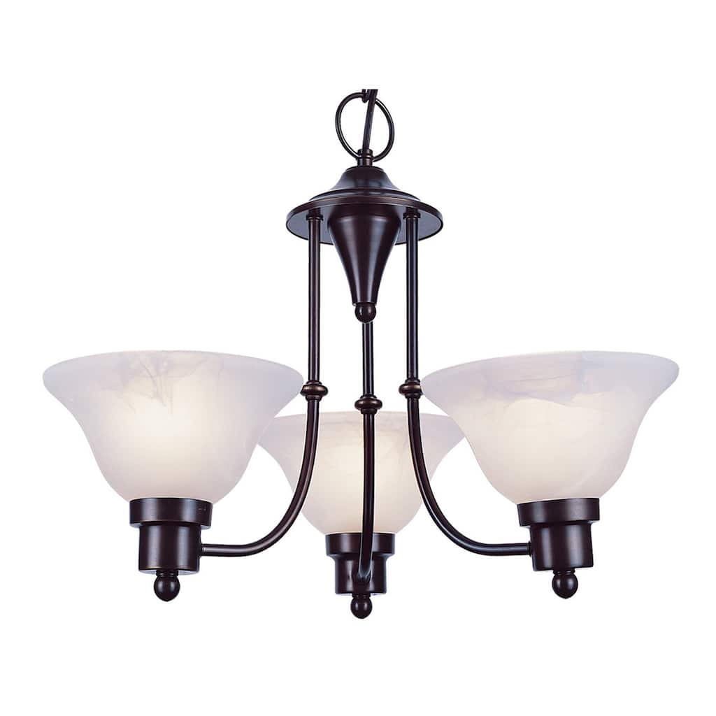 Trans Globe Lighting Payson 3 Light 1 Tier Mini Chandelier