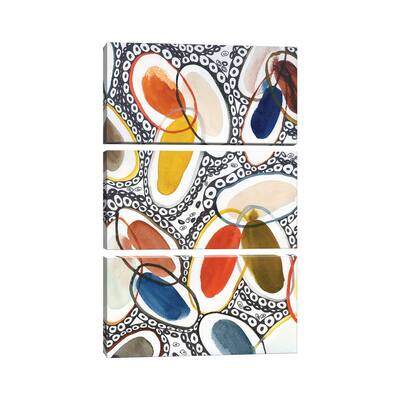 iCanvas "Beans - Art" by Andrea Kosar 3-Piece Canvas Wall Art Set
