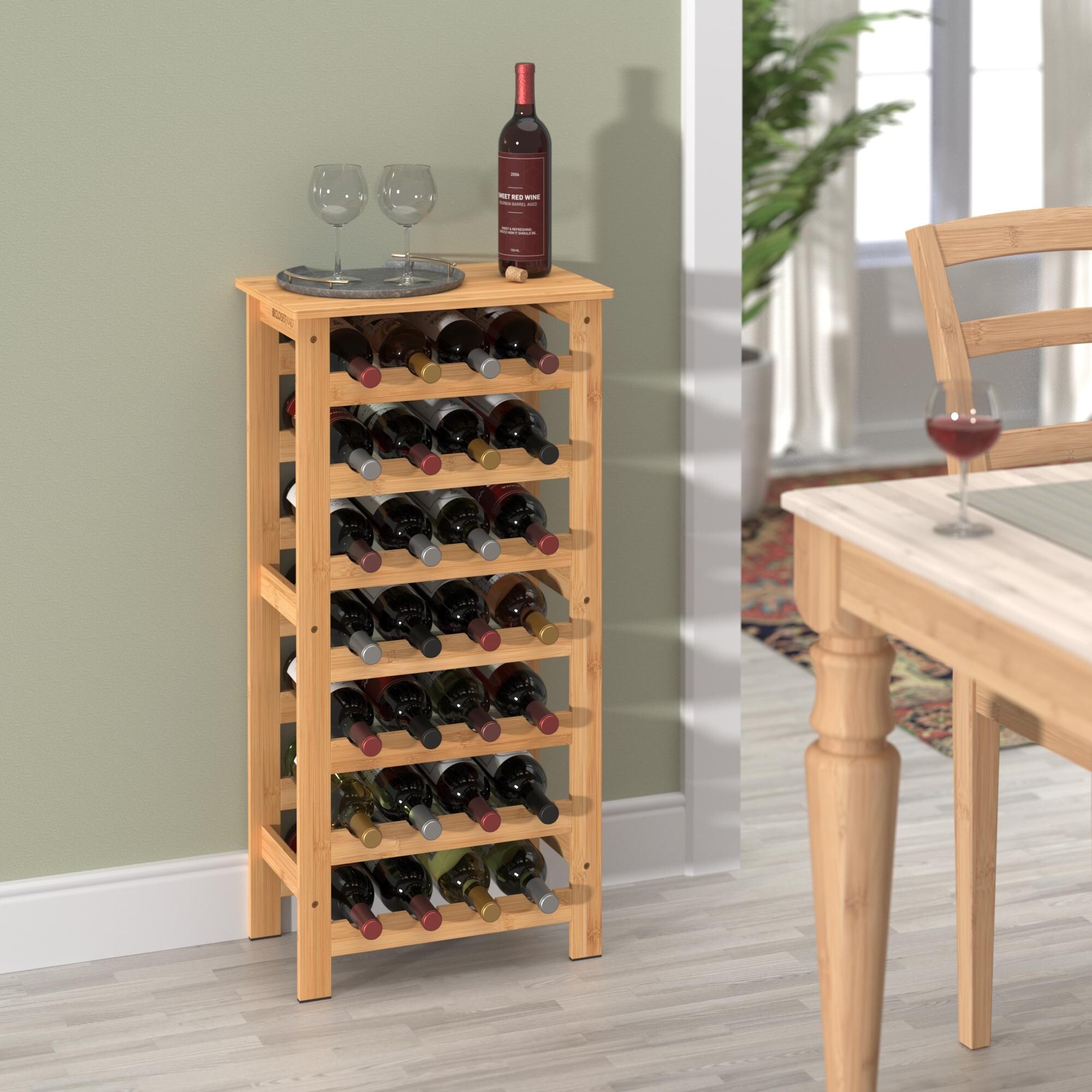 Wine rack b and m cheap