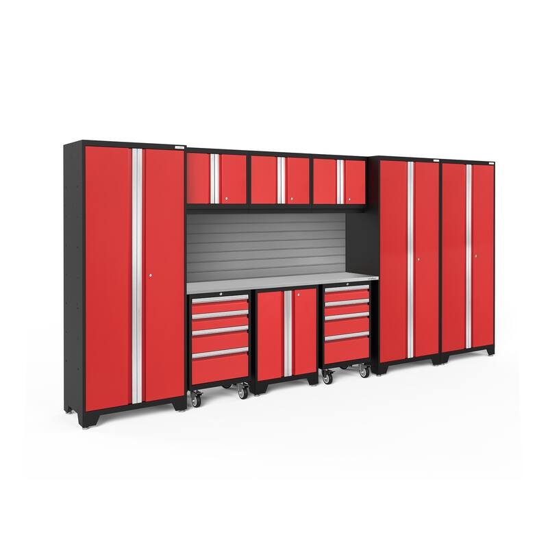 NewAge Products Bold Series 10-pc. Steel Garage Cabinet Set
