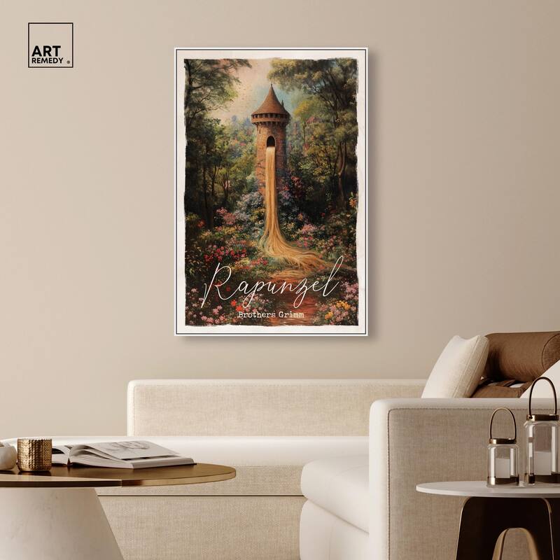 Rapunzel Classic Canvas by Art Remedy