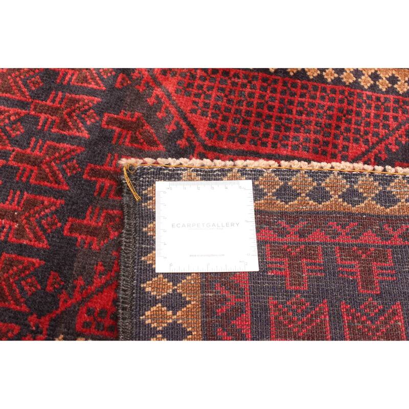 ECARPETGALLERY Hand-knotted Teimani Black Wool Rug - 2'10 x 4'11