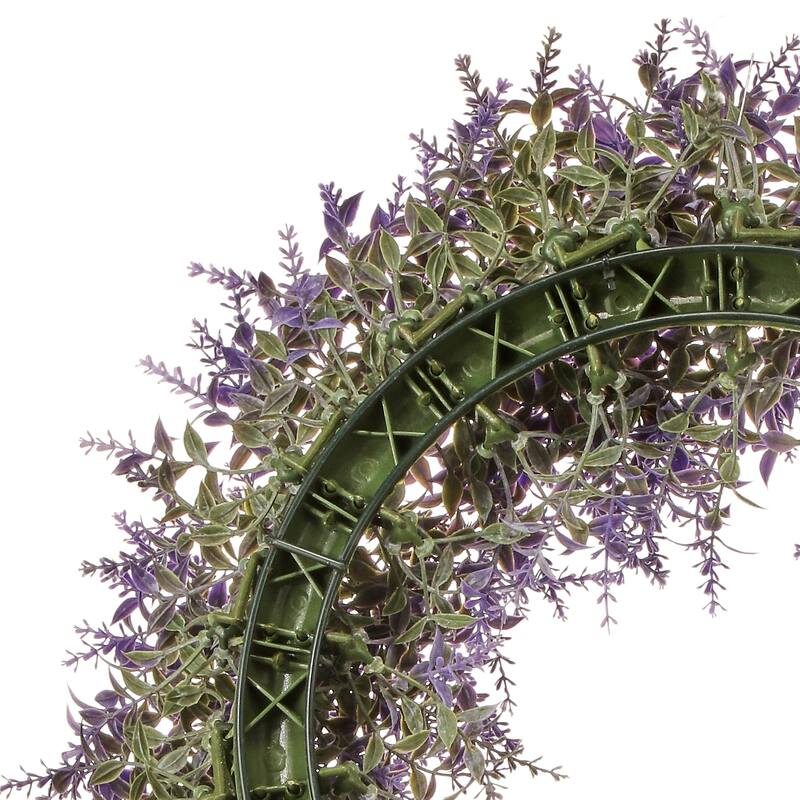 Lavender Garden Wreath 18"