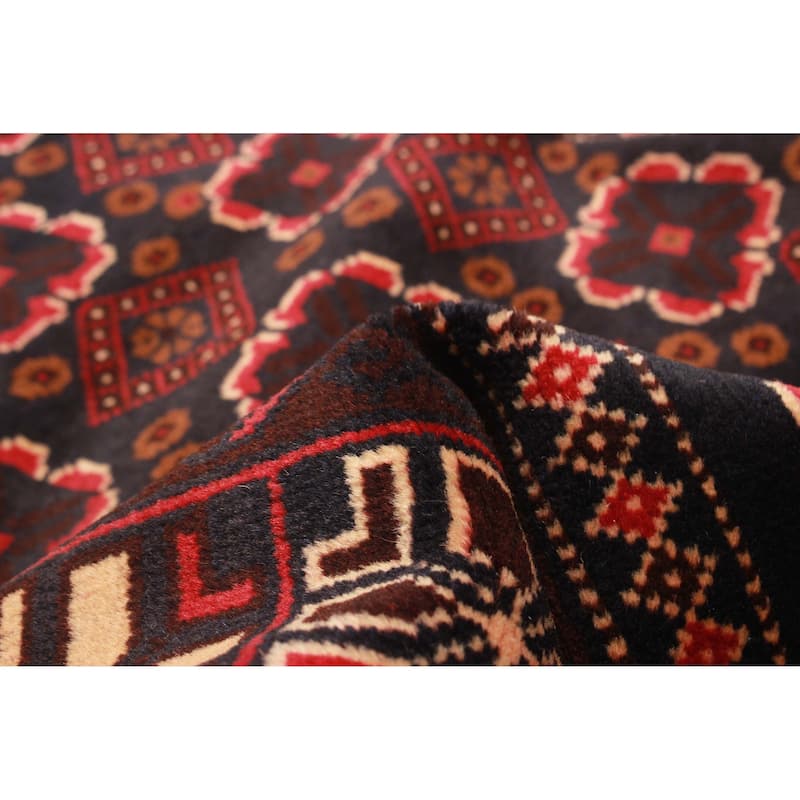 Teimani Black Rug 2'11" x 4'9" - 2'11 x 4'9