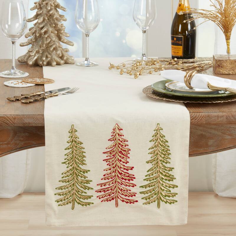 Christmas Trees Table Runner - 16"x72"