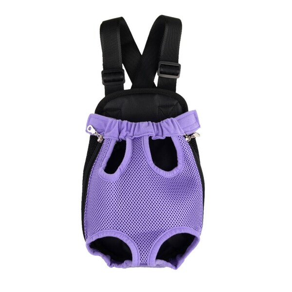 purple dog backpack