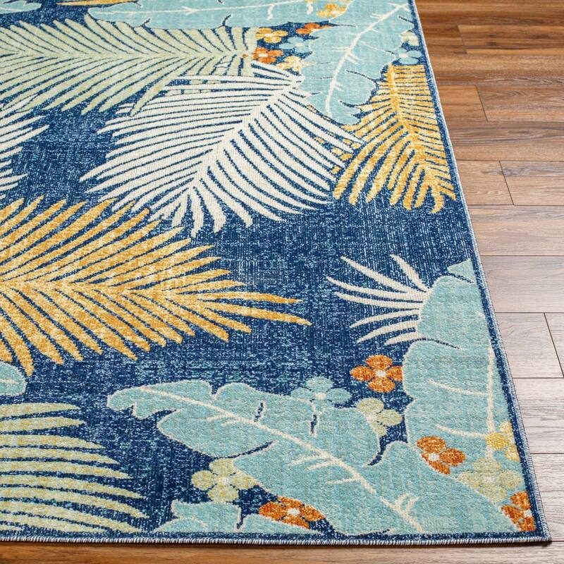 Livabliss Bodrum Coastal Indoor/Outdoor Area Rug