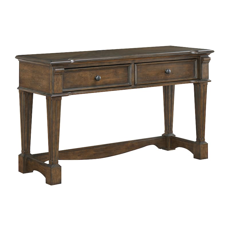 Dionne Rectangular Wood Sofa Table - Brown