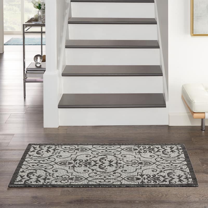 Nourison Garden Party Trellis Indoor/Outdoor Area Rug