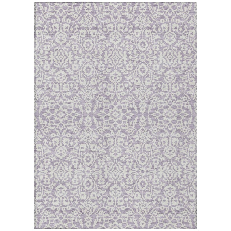 Machine Washable Indoor/ Outdoor Chantille Traditional Farmhouse Rug