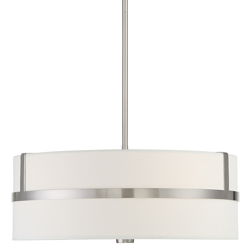 Meridian M70102 4 Light 20" Wide Pendant - Brushed Nickel