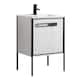 Option Mild Grey Oak - Black Hardware