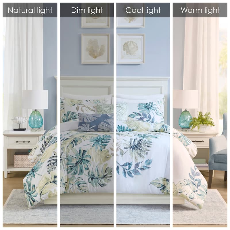 Harbor House Lorelai Multi Cotton Printed 5 Piece Duvet Cover Set