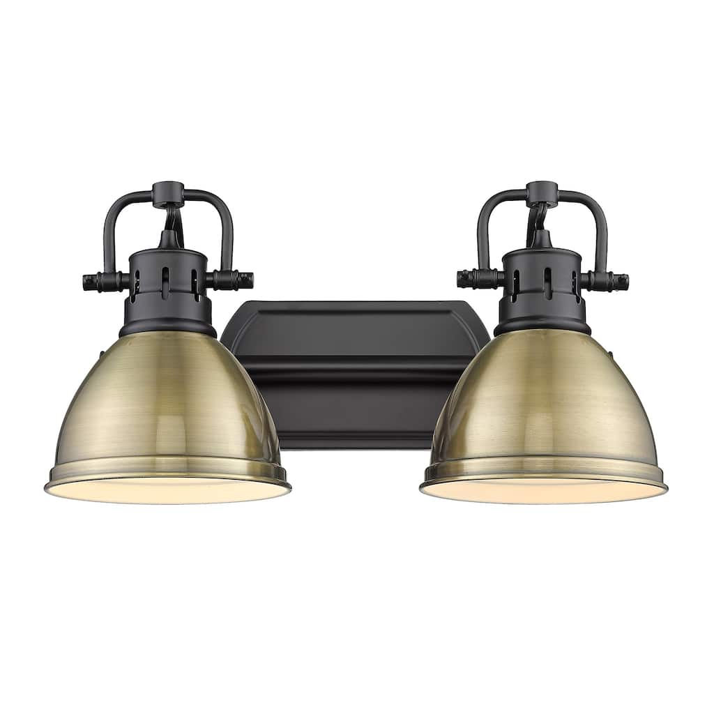 Duncan 2 Light Bath Vanity - 16.5"x8.5"