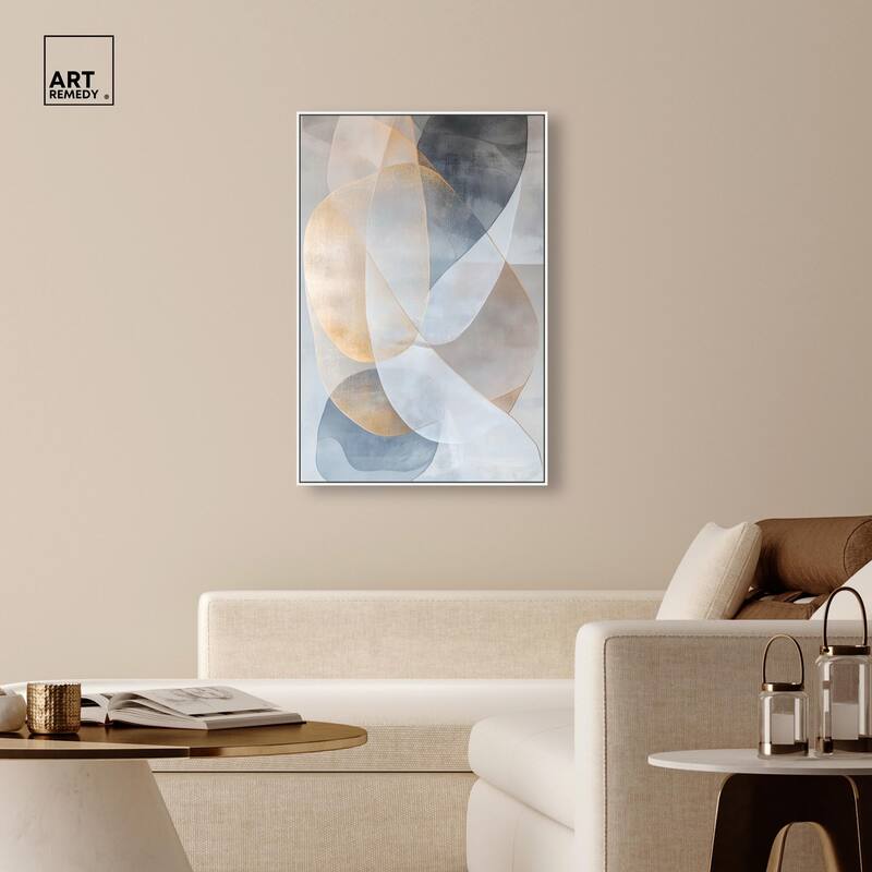 Blue Haze Canvas by Art Remedy