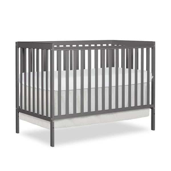 slide 2 of 6, Dream On Me Synergy 5 in 1 Convertible Crib - N/A Steel Grey