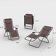 preview thumbnail 21 of 61, Homall Patio Zero Gravity Chair Lawn Lounge Chair with Pillow Set of 2