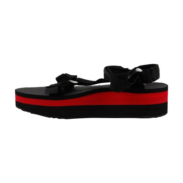 teva platform flip flops