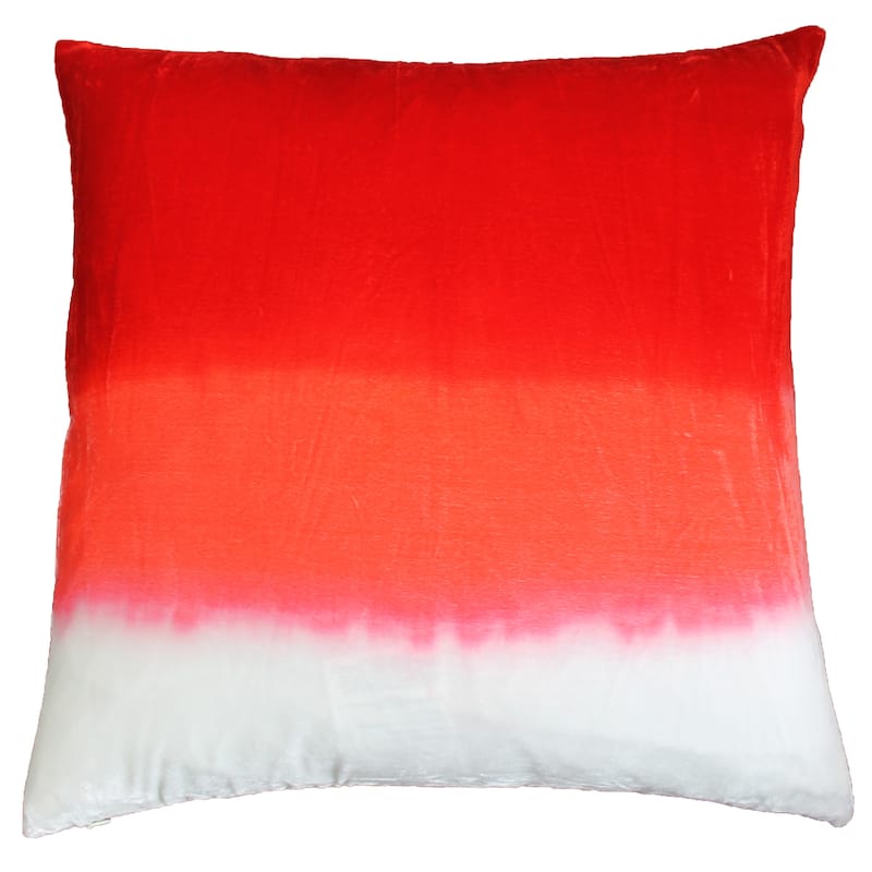Jiti Decorative Accent Indoor Modern Ombre Abstract Patterned Velvet Throw Pillows Cushions for Sofa Chair 20 x 20