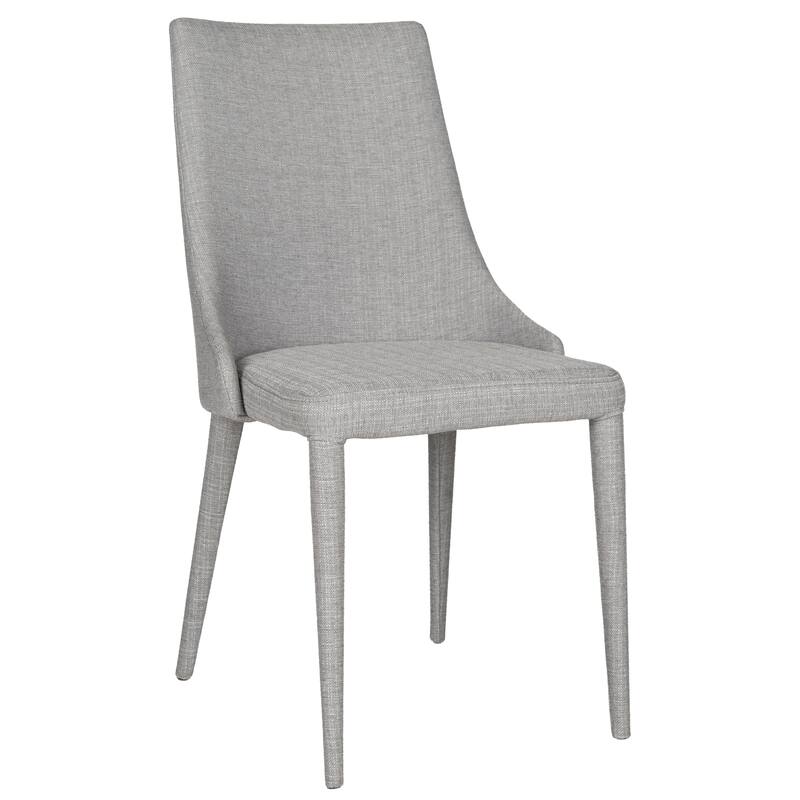 SAFAVIEH Socorro Mid-Century Modern White Dining Chair (Set of 2) - 23.6" x 19.6" x 35.5" - 24Wx20Dx36H