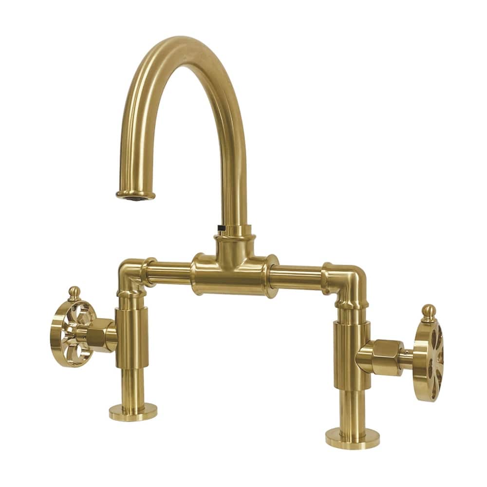 Kingston Brass Belknap Bridge Bathroom Faucet