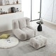 preview thumbnail 64 of 70, Roomfitters Fluffy Bean Bag Chair - Comfortable Super Soft Lazy Sofa Chair with Memory Foam - Indoor for Living Room, Bedroom