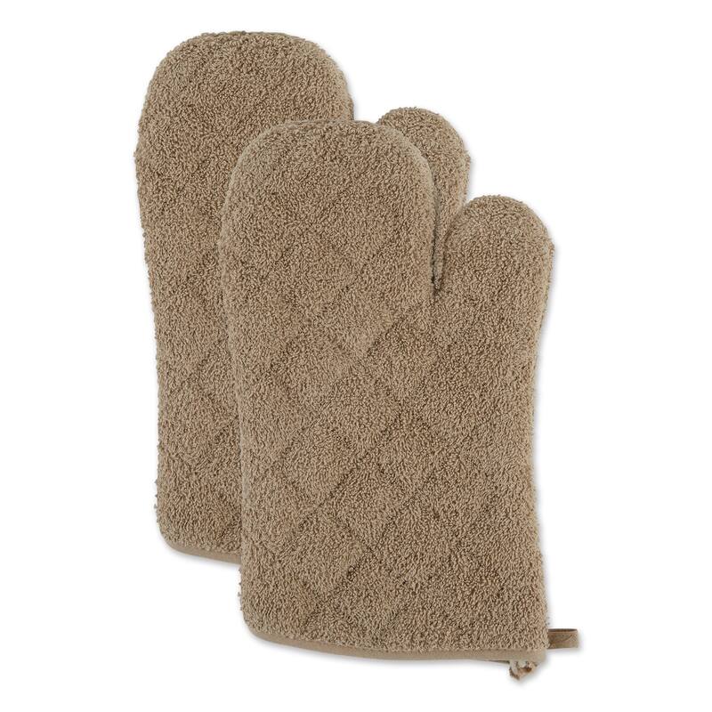 Terry Ovenmitt - Blueberry S/2 - Stone Brown