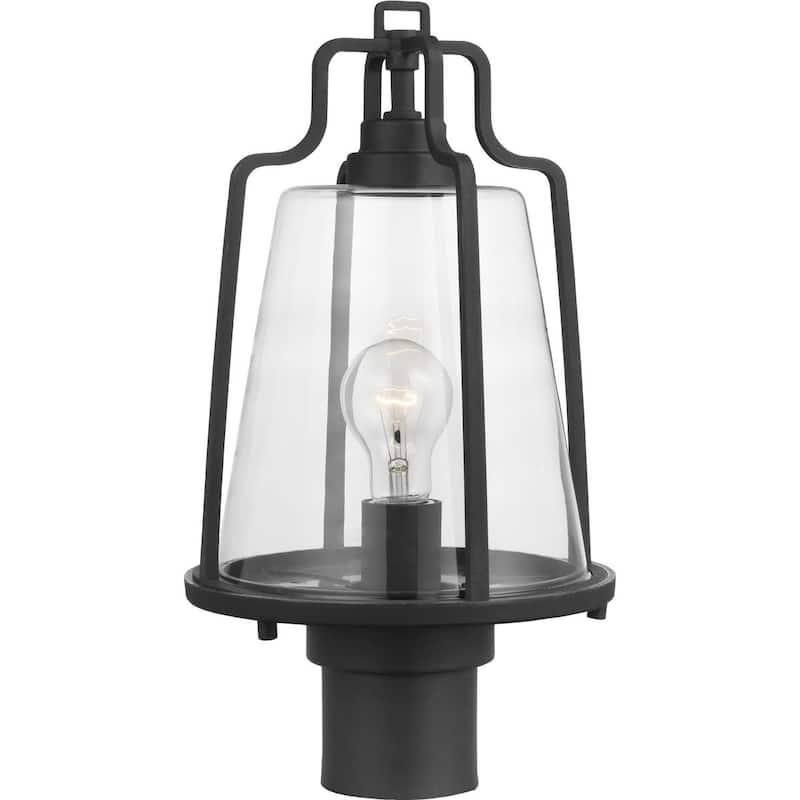 Benton Harbor Collection One-Light Post Lantern with DURASHIELD - 12.200" x 18.900" x 12.200"