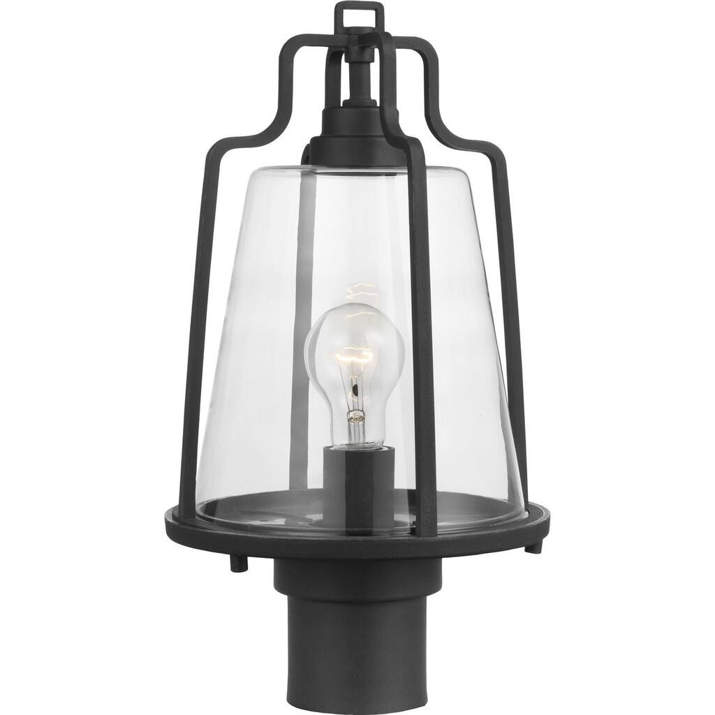 Benton Harbor Collection One-Light Post Lantern with DURASHIELD - 12.200" x 18.900" x 12.200"