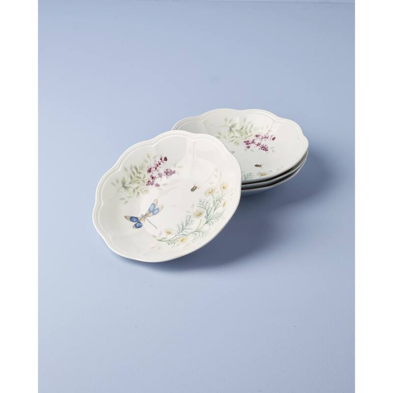 Lenox Butterfly Meadow Herbs Dinnerware Set, Service for 4