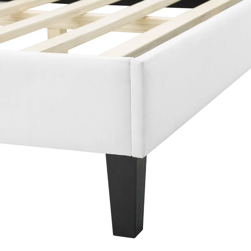 Soleil Performance Velvet King Bed - King