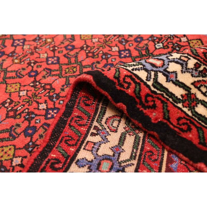 ECARPETGALLERY Hand-knotted Andelz Red Wool Rug - 2'8 x 9'2