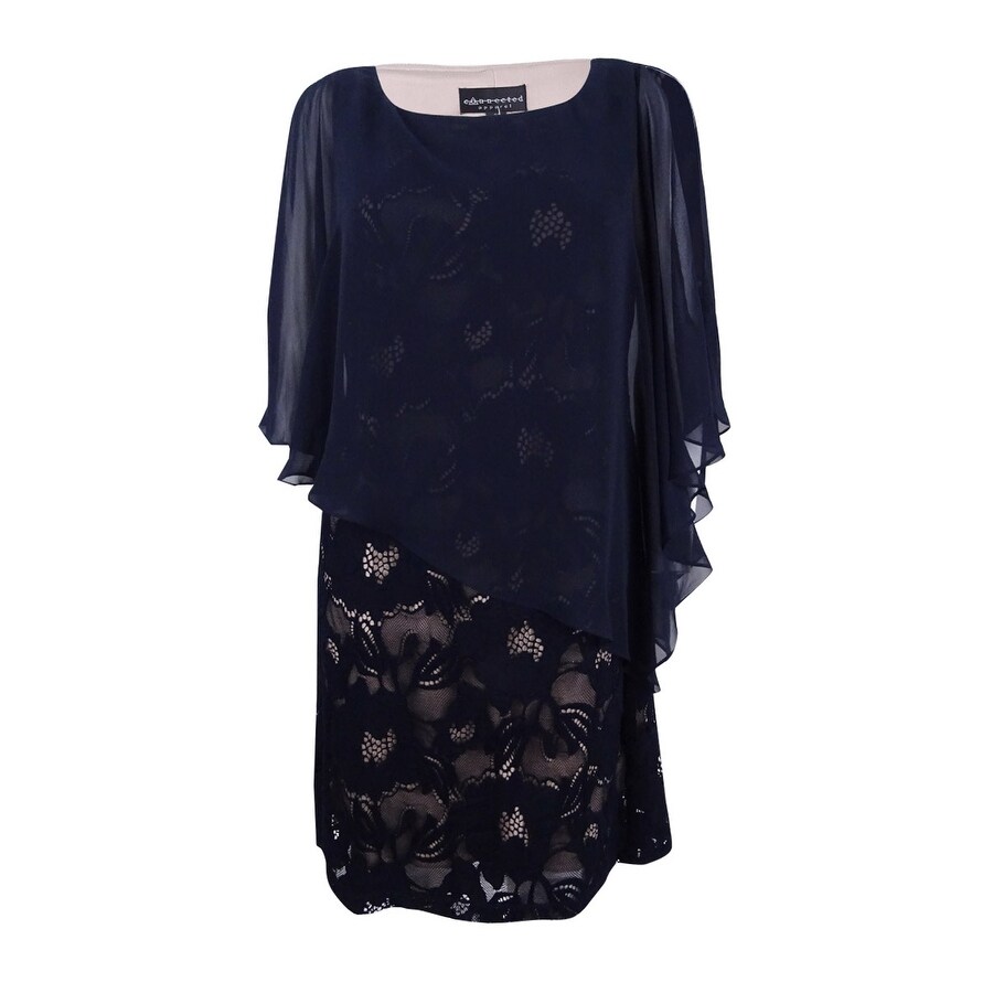 petite cape dress