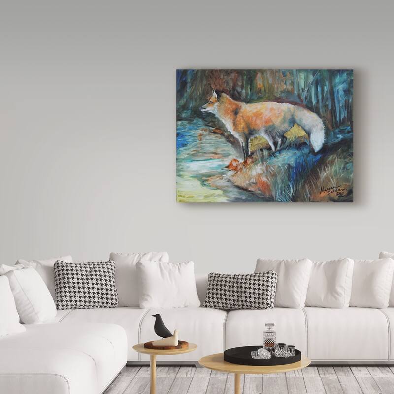 Marcia Baldwin 'Red Fox Ii' Canvas Art