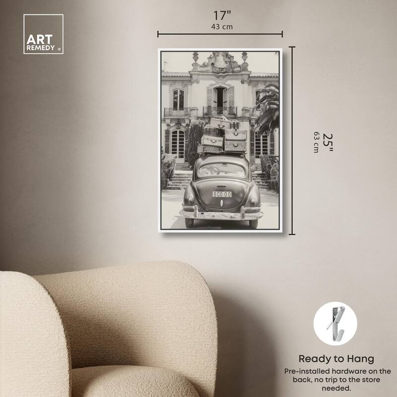 Ready for Vacation Canvas by Art Remedy
