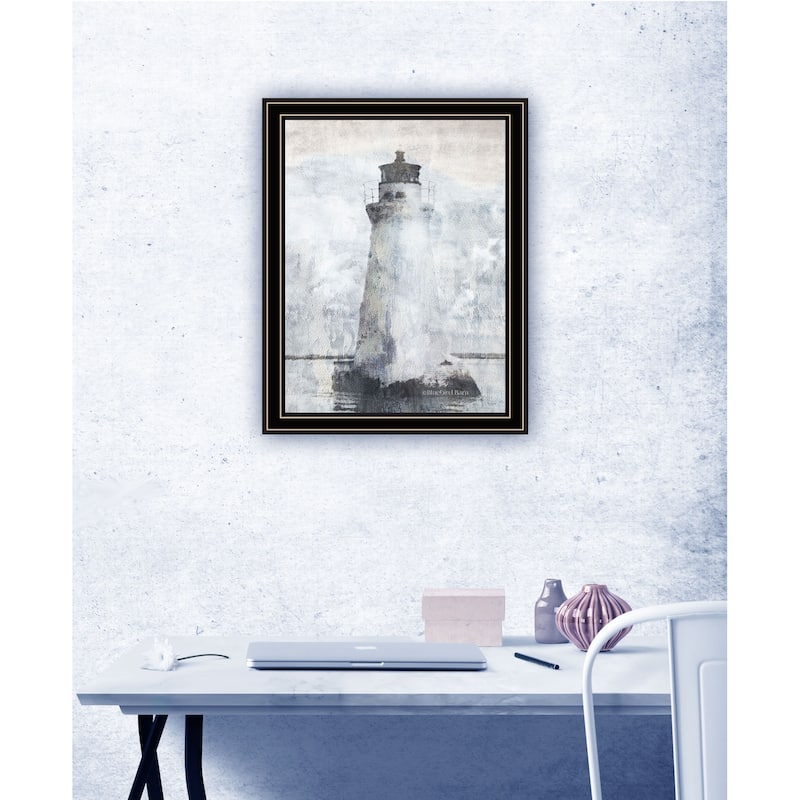 TrendyDecor4U Contemporary "Lighthouse" Framed Print Wall Art