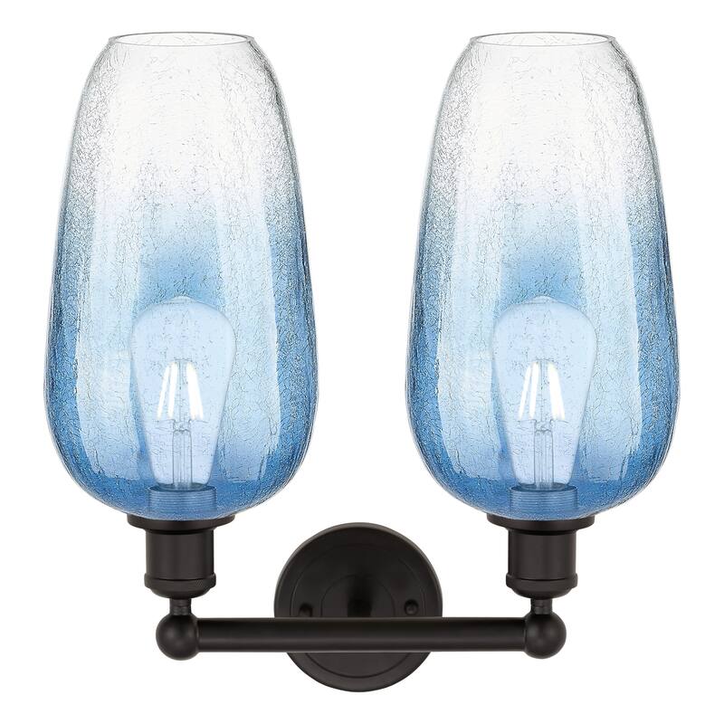 Innovations Lighting Endless Possibilities Edison - Brookhaven Flute - 2 Light 16" Bath Vanity Light