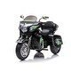 preview thumbnail 24 of 33, Three-Wheel Electric Motorcycle for Kids with USB, Music, and Safety Features Black