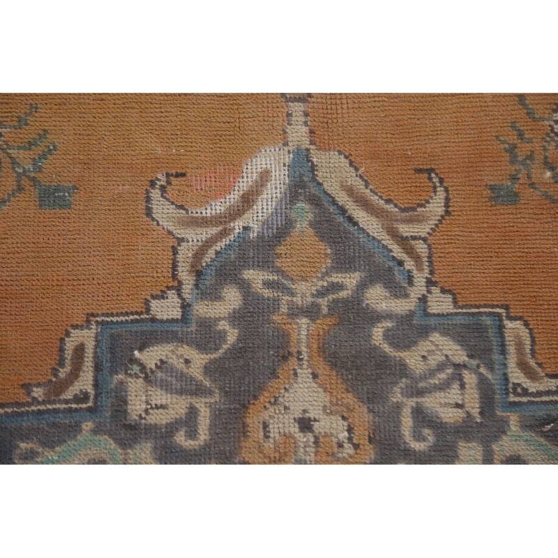 Tabriz Persian Vintage Area Rug Handmade Wool Carpet - 9'9"x 12'5"