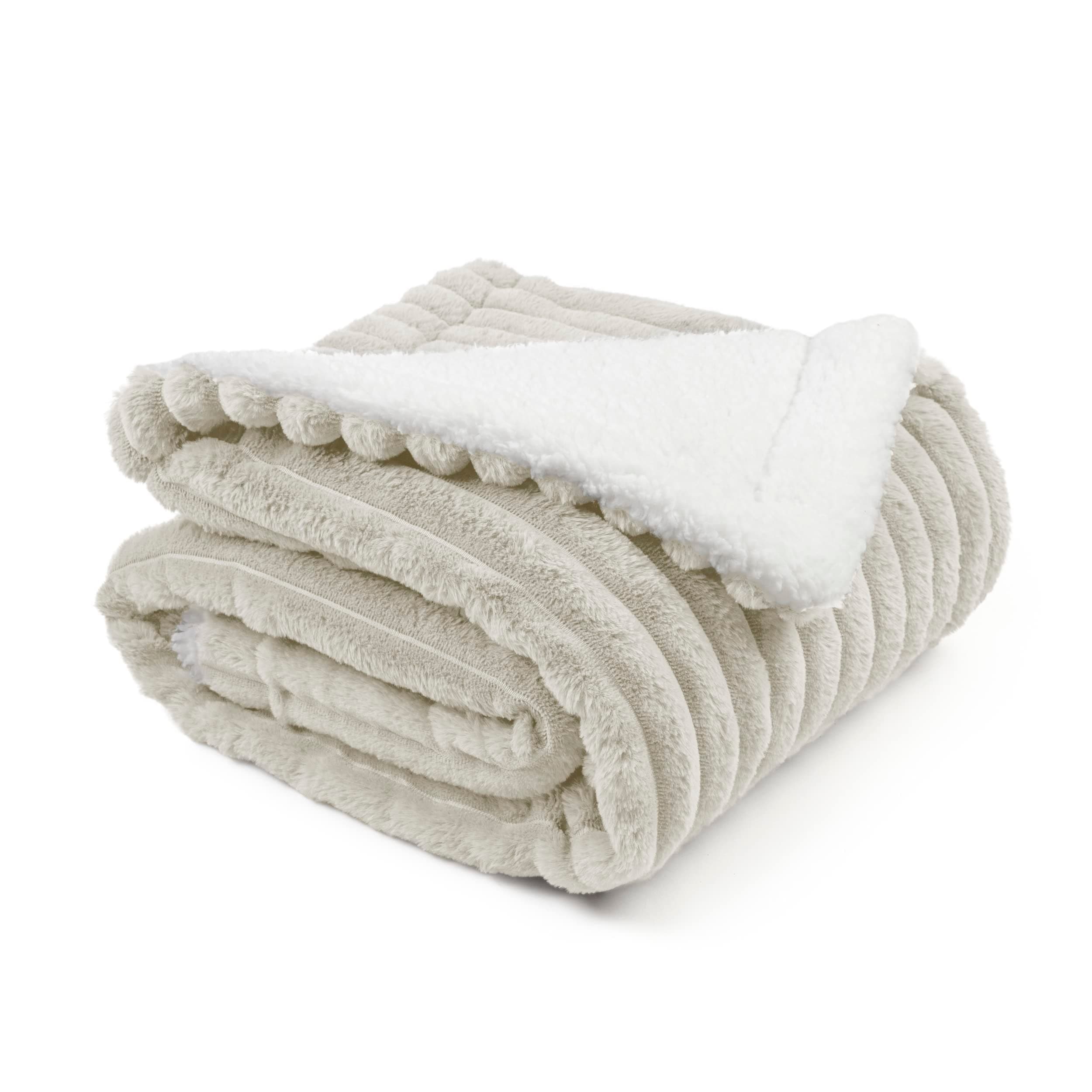 Sherry Kline Striped Fur 44x60 Throw Blanket - Bed Bath & Beyond