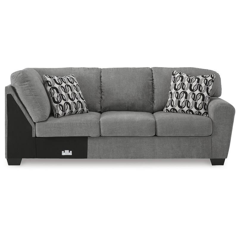 Signature Design by Ashley Birkdale Court Gray 3-Piece Sectional with Chaise