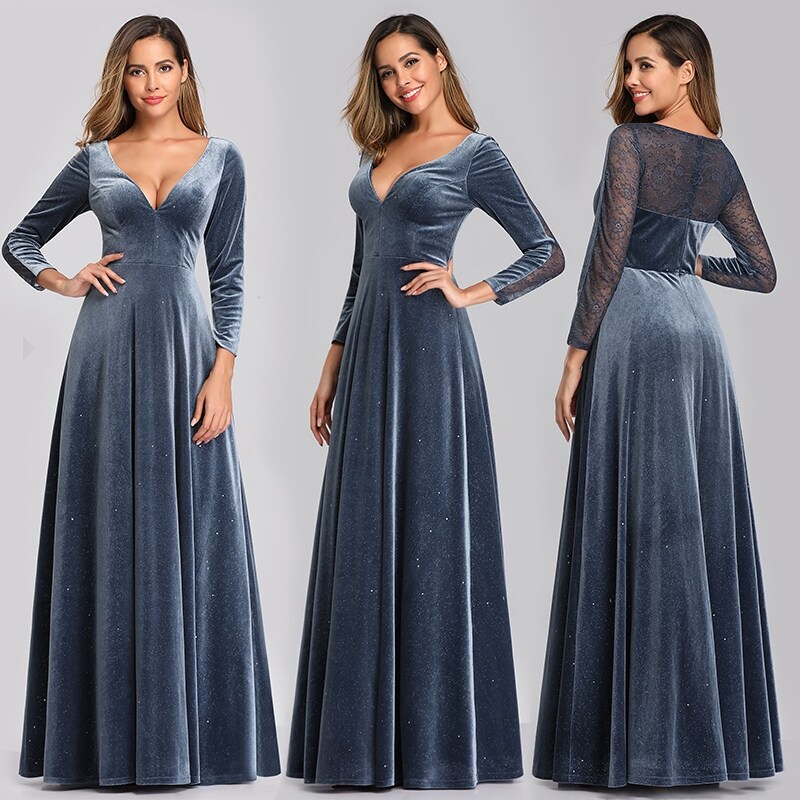 women's elegant long dresses