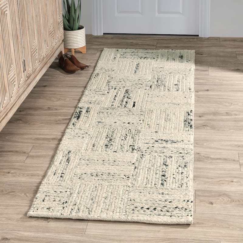 Sosa Abstract Wool Blend Area Rug by Kosas Home - 2.6x8