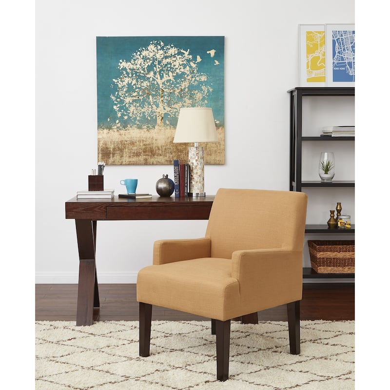 OSP Home Furnishings Main Street Accent Chair in Woven Fabric